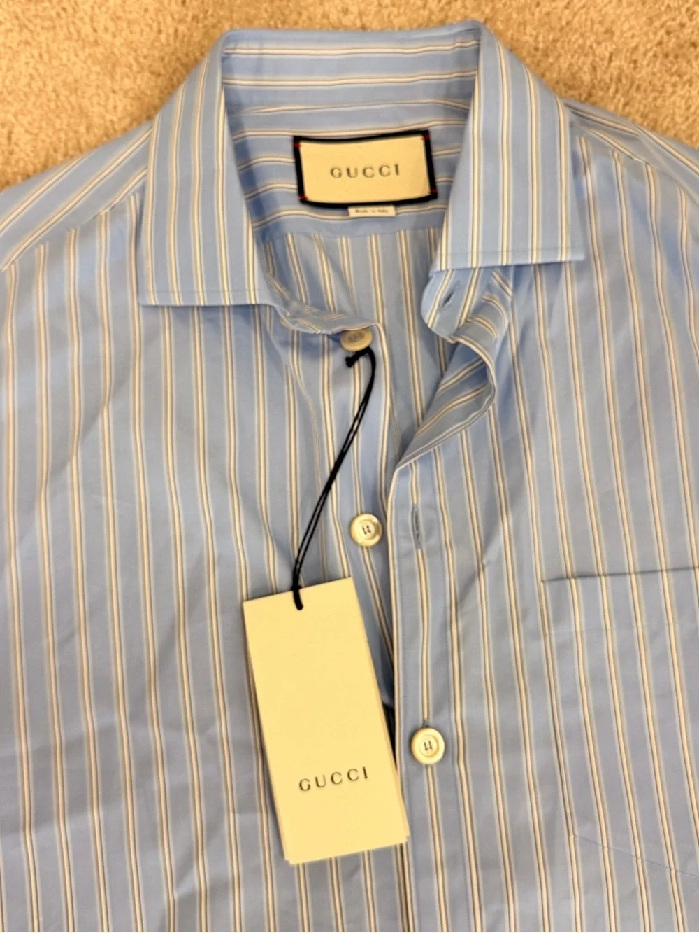 Gucci button front